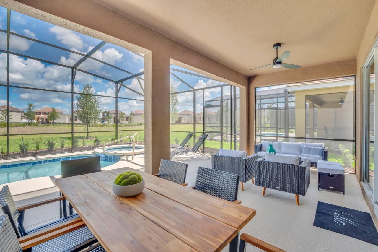 Pool-Jacuzzi Villa 6B Near Disney Davenport! Bagian luar foto