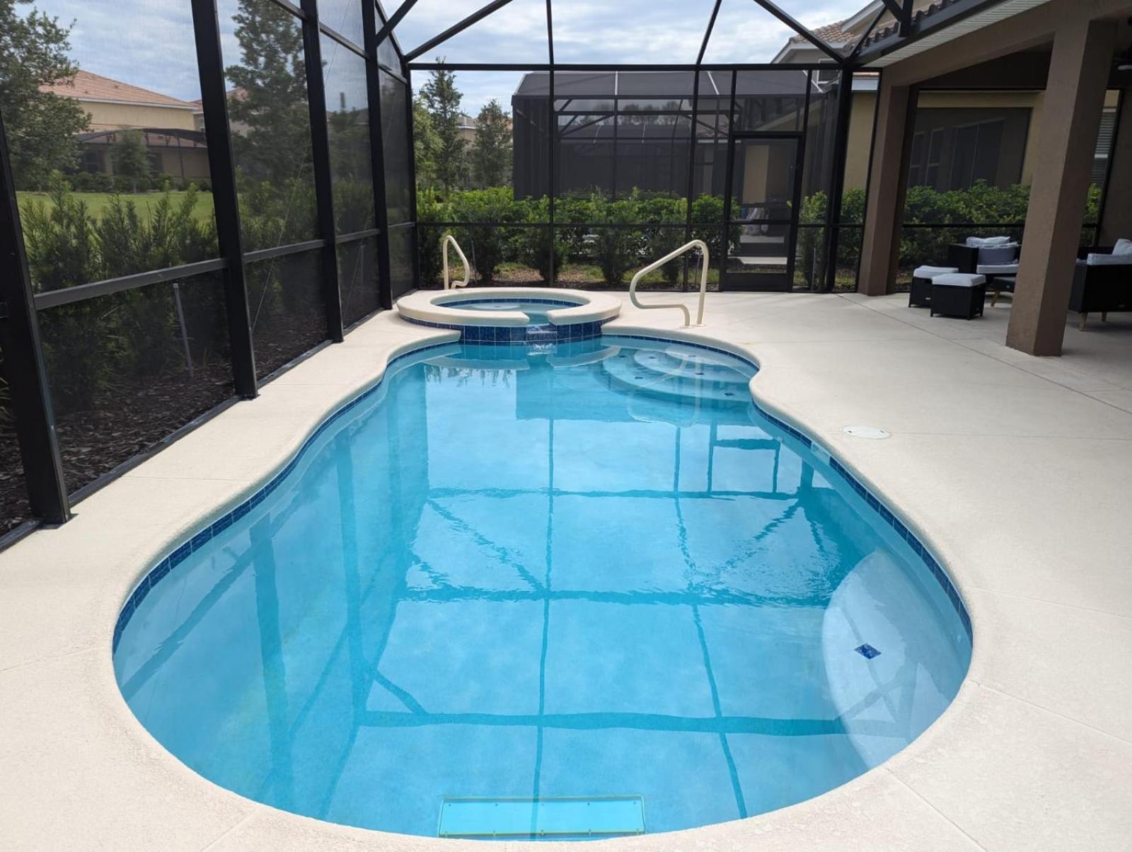 Pool-Jacuzzi Villa 6B Near Disney Davenport! Bagian luar foto
